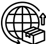 Glob Circle With Box Icon