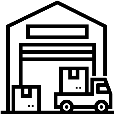 Truck With House Icon