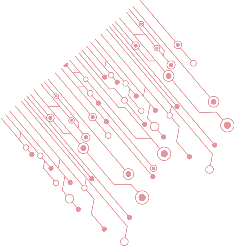image of technology dots
